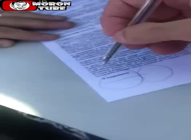 Video :Sign an Italian police ticket